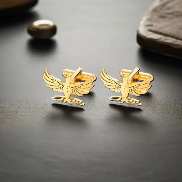 【ロゴ】【オリジナル デザイン カフス】記念品 オーダーメイド ゴールド シルバー ピンクゴールド ブラック ファッションアクセサリー カフス