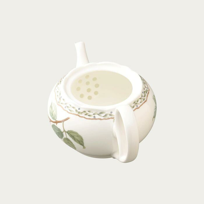 ティーポット(小) 茶こし付 〈4911L/T97863〉 オーチャードガーデン ノリタケ 正規品 結婚祝い 新築祝い 引越し祝い 記念品 プレゼント 食器 ギフト 食器  r8d