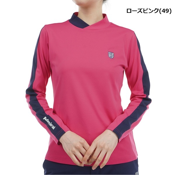 アドミラル ゴルフ レディース ストレッチロングスリーブ モックネックシャツ ADMIRAL GOLF ADLA456 秋冬モデル お誕生日祝い お祝い 記念品 30代 40代 50代 60代 母の日 お母さん 還暦祝い 敬老の日 彼女 人気プレゼント プレゼント