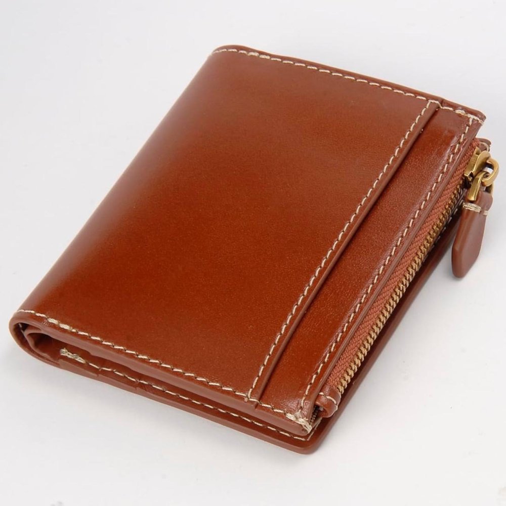 ベリーズヨーク　BELLIES YORK　コンパクト財布　二つ折り財布　BYTM1882BR　ブラウン　茶色　ベジタブルタンニン　イタリアンレザー　牛革　”エイジングを楽しむ革小物”