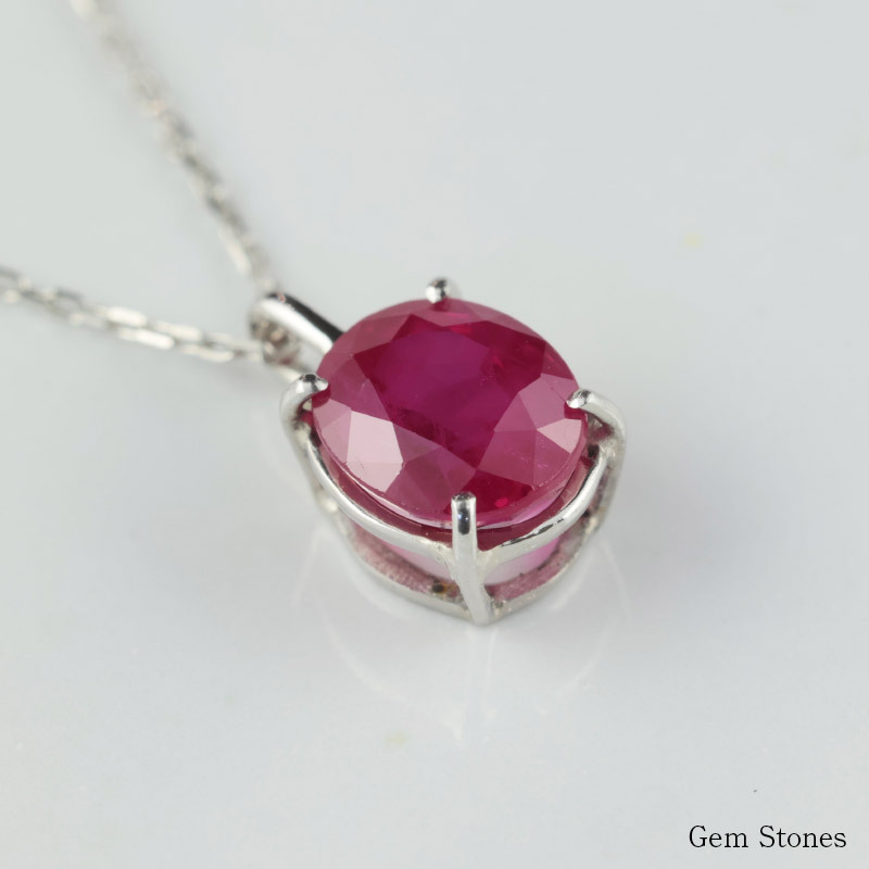 上質 ルビー 1.071ct ネックレス ペンダント プラチナ Pt900 850 ルビーネックレス 一粒 レディース シンプル 可愛い 赤 レッド  Drops
