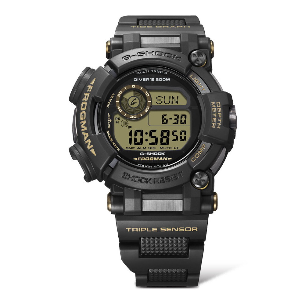 G-SHOCK ジーショック 電波 ソーラー 電波時計 カシオ Gショック CASIO フロッグマン FROGMAN デジタル 腕時計 MASTER OF G GWF-D1000BC-1JF【2026 新作】