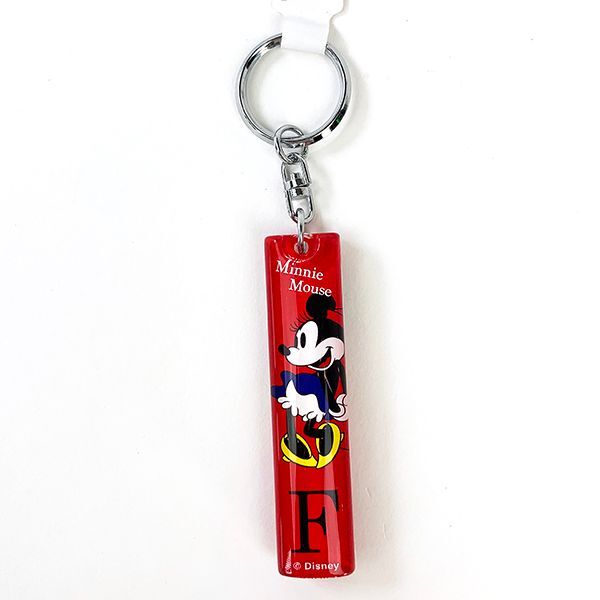 イニシャル キーホルダー Ｆ  ディズニー