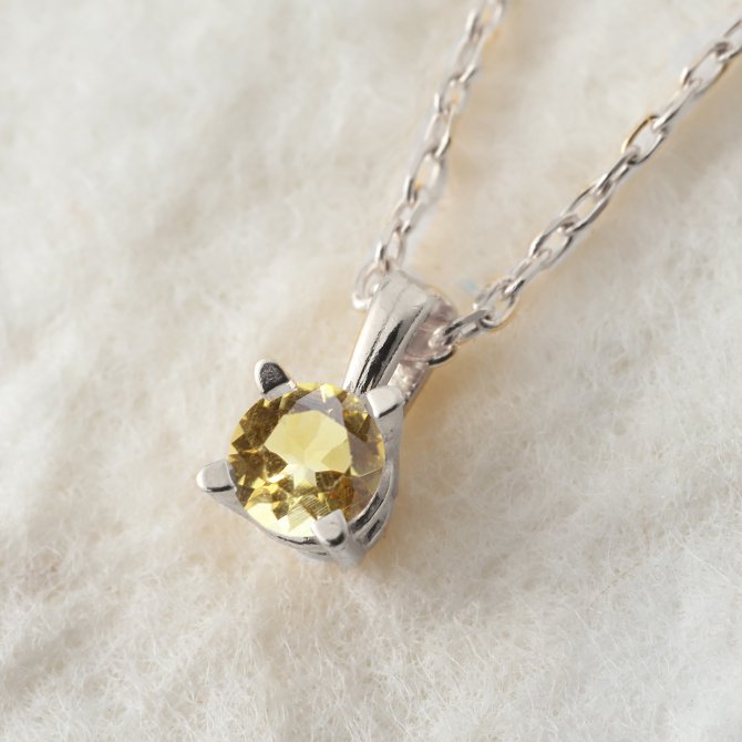 シトリン ブルートパーズ ネックレスプラチナ ネックレス 11月誕生石 一粒 PT950 プラチナ950 白金 チェーン 長さ選べる 40cm 45cm 50cm ギフトラッピング可能 シンプル 華奢 上品 Rapture 彼女 妻 女性 レディース 誕生日 プレゼント ハロウィン 【品番：CG-RSP-29051PT-11】