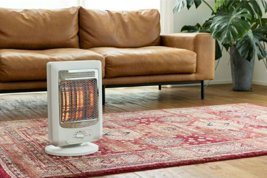 400W リフレクトヒーター 左右自動首振り 上下角度手動調整 三段階出力 ロータリー式 おおたけ RF-Z426