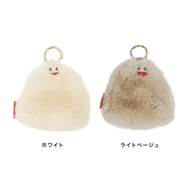 NOOKs ヌークス YETI イエティバッグチャーム[チャーム キーホルダー ぬいぐるみ ポーチ 小物入れ バックチャーム イヤホンケース リップケース マスコット 雪男 UMA 未確認生物 もふもふ ふわふわ モコモコ ファー あたたかい 癒し] 即納