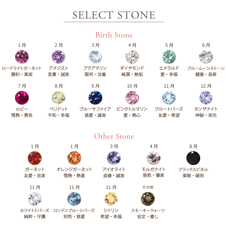 セミ オーダーメイド リング 指輪 誕生石 2.0mm 5石 Ties K10 K18 10K 18K 10金 18金 プラチナ 女性 レディース 誕生日 記念日 プレゼント ギフト 誕生日プレゼント ファミリーリング 刻印 名入れ 20代 30代 40代 妻 彼女 天然石 ダイヤモンド ダイヤ ゴールド ピンクゴールド イエローゴールド 選べる アクセサリー アレルギー対応 金属アレルギー