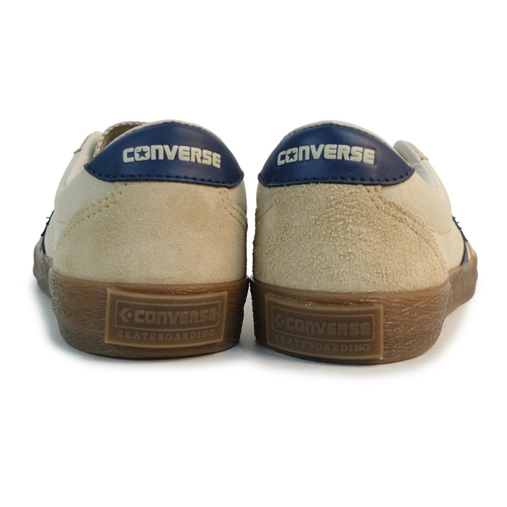 コンバース CONVERSE スニーカー メンズ レディース ローカット ロードクラシック SK OX ベージュ/ネイビー ROADCLASSIC SK