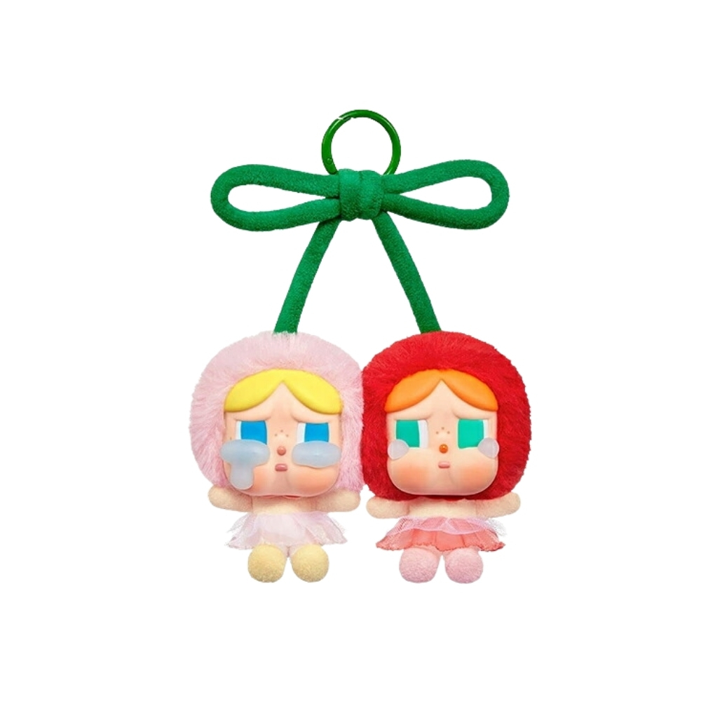 【ラッピング無料】POP MART CRYBABY Crying For Love Plush Pendant Love You Cherry Much クライベイビー ぬいぐるみペンダント ギフト 誕生日 プレゼント 彼女 女性