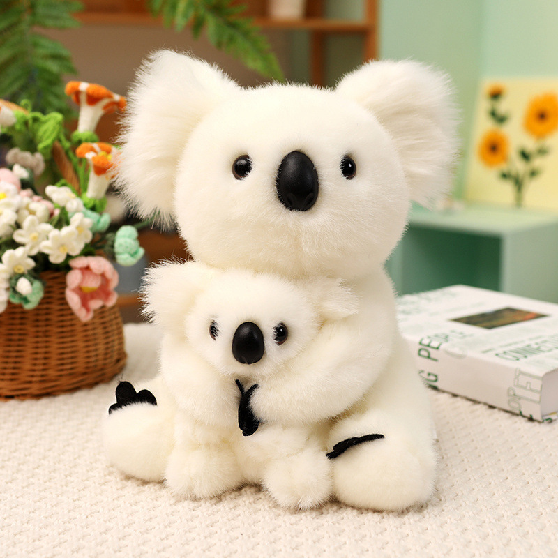 コアラ ぬいぐるみ リアル 動物 アニマル ふわふわ かわいい 置物 インテリア 子供 おもちゃ ごっこ遊び 誕生日 プレゼント ギフト 癒し