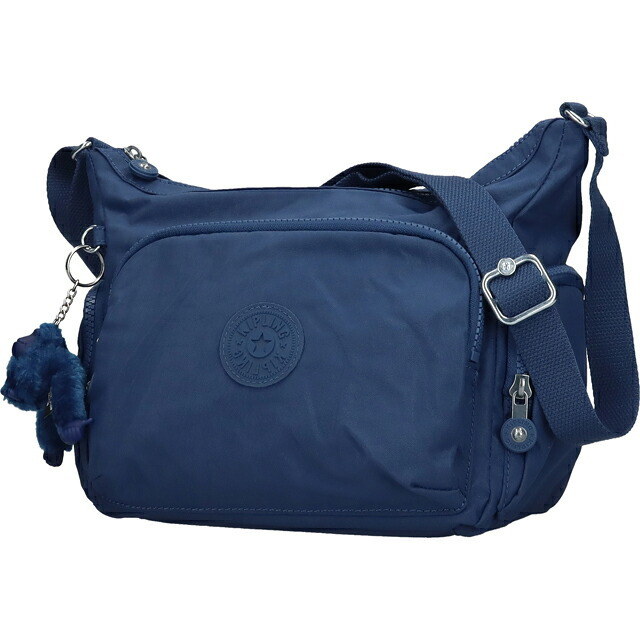 キプリング ショルダーバッグ レディース ブランド Kipling ガブ S ロゴ ワンポイント 無地 KI4493-5PZ Casual Blue
