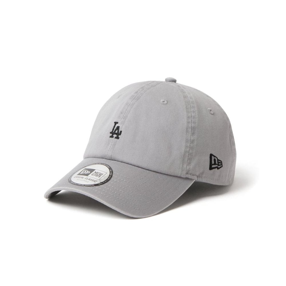 キャップ ニューエラ NEW ERA カジュアルクラシック casual classic Mini Logo レディース メンズ 帽子 深め サイズ調整 スナップボタン NY LA ヤンキース ドジャース ブラック アイボリー ブラウン グレー おしゃれ ミニロゴ 15136946 15136947 15136954 15136955 正規品