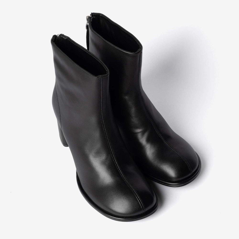 【正規品】 レメ REMME chunky boots チャンキーブーツ ZH-25W022-1-SO  ブーツ ショートブーツ ヒール レディース シューズ