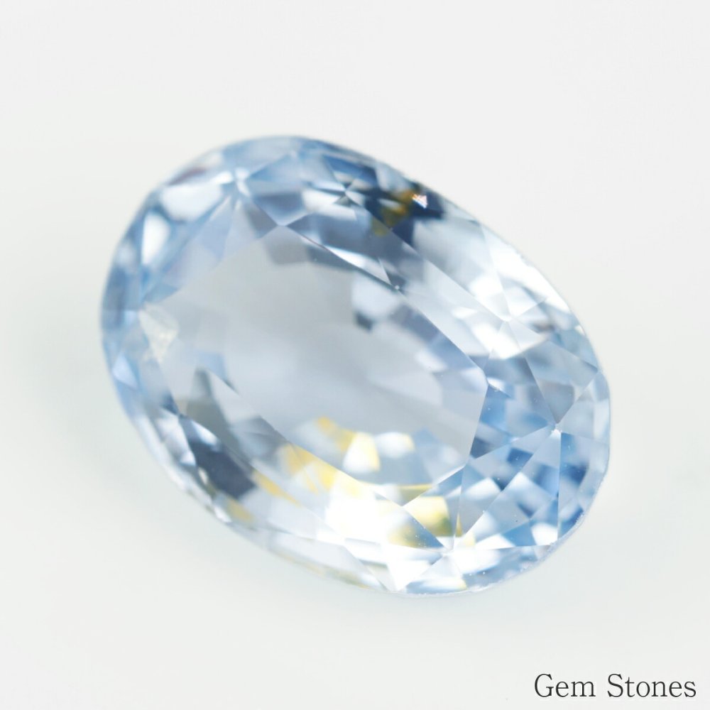  非加熱 ブルーサファイア 4.347ct ルース 裸石 宝石 ファンシーカラー ブルー 大粒 希少 オリジナルジュエリー メインストーン お守り 誕生石 9月 ギフト