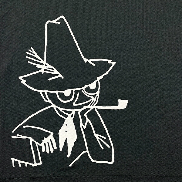 ムーミン リラックスドライTシャツ スナフキン ブラック アパレル MOOMIN