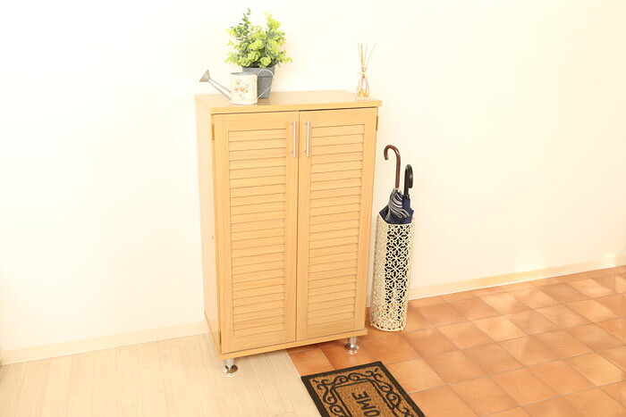 収納家具 ラック ルーバー扉シューズ 幅60cm 靴箱 下駄箱 靴 収納 玄関収納 玄関家具 おしゃれ シューズボックス 大容量 シューズ ルーバーシューズボックス 整理 消臭 靴棚 北欧 ナチュラル