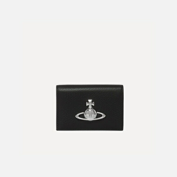 【無料ラッピング】 ヴィヴィアン ウエストウッド Vivienne Westwood カードケース Flap カードホルダー ブラック ブランド 正規品 新品 ギフト プレゼント 人気 おすすめ 誕生日 記念日 クリスマス 送料無料 vwt522425