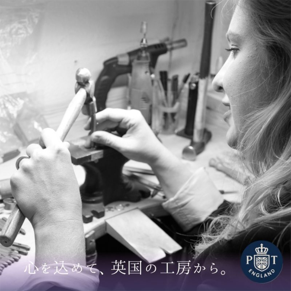 英国製 ハンドメイド パールネックレス レディース サークル シルバー 925 スターリングシルバー 誕生日 プレゼント ギフト