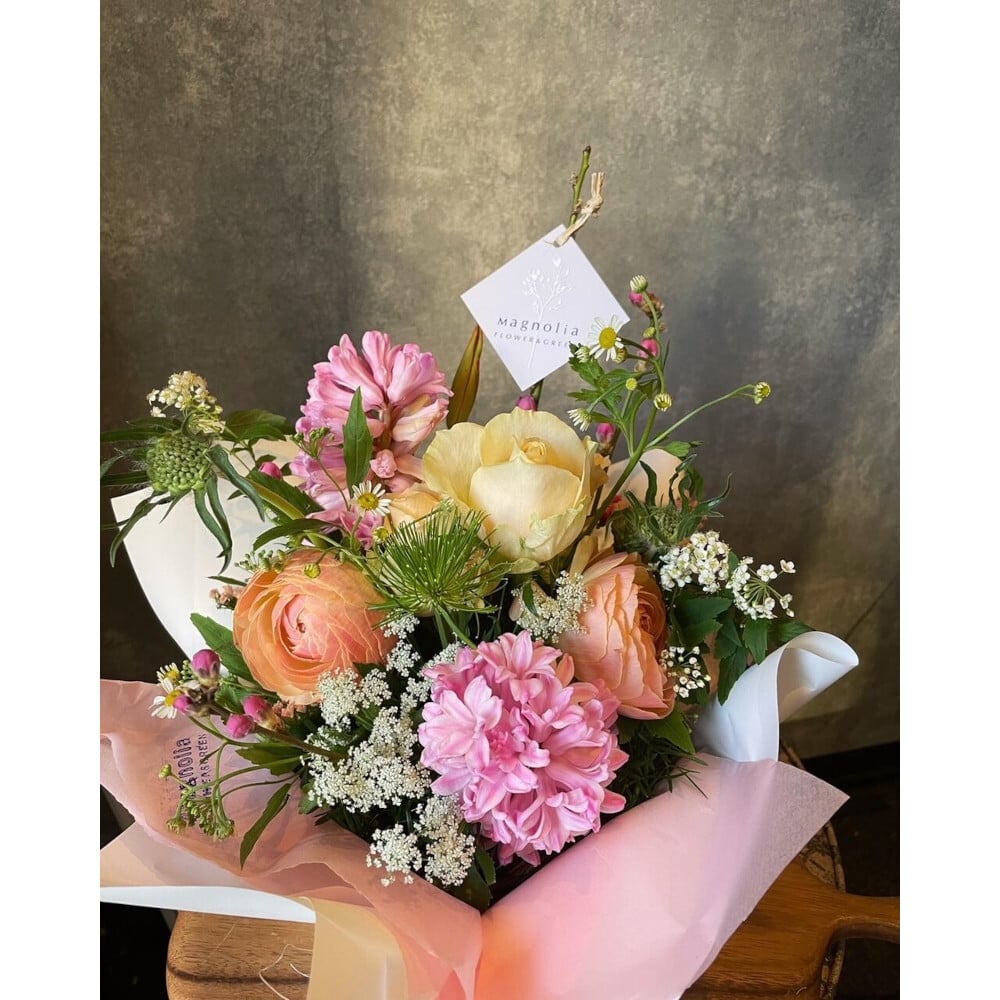 Season Flower Arrangement【M】フラワーアレンジメント ギフト プレゼント 誕生日 記念日  母の日 父の日