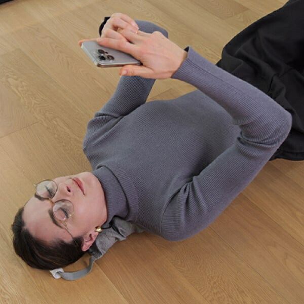 タイボールズエッグス 背中 ストレッチ 指圧ボール 脊柱起立筋 姿勢 リフレッシュ アッシュグレー ボディケア