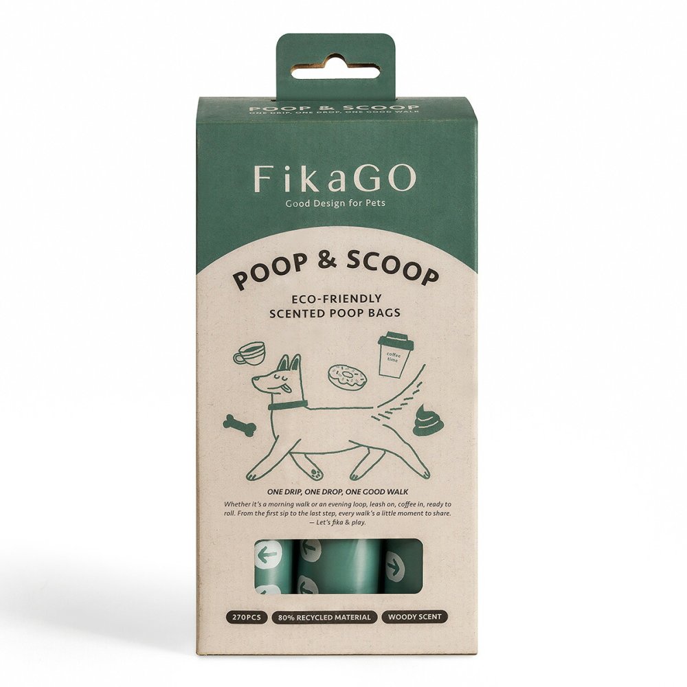combi コンビ compet コムペット FikaGO フィカゴー プープ＆スクープ グリーン 15枚入り/1ロール×18P