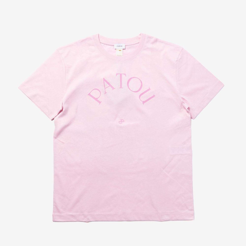 パトゥ PATOU JP TSHIRT オーガニックコットン ロゴ モノグラム Tシャツ JE1369999 半袖 レディース トップス