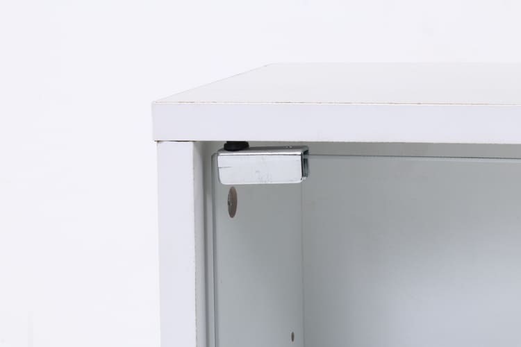 不二貿易 コレクションケース 4段 ロータイプ ガラス棚 収納機能 フィギュア収納に最適 高さ90cm 幅90cm 奥行き29cm 透明ガラス ほこり防止