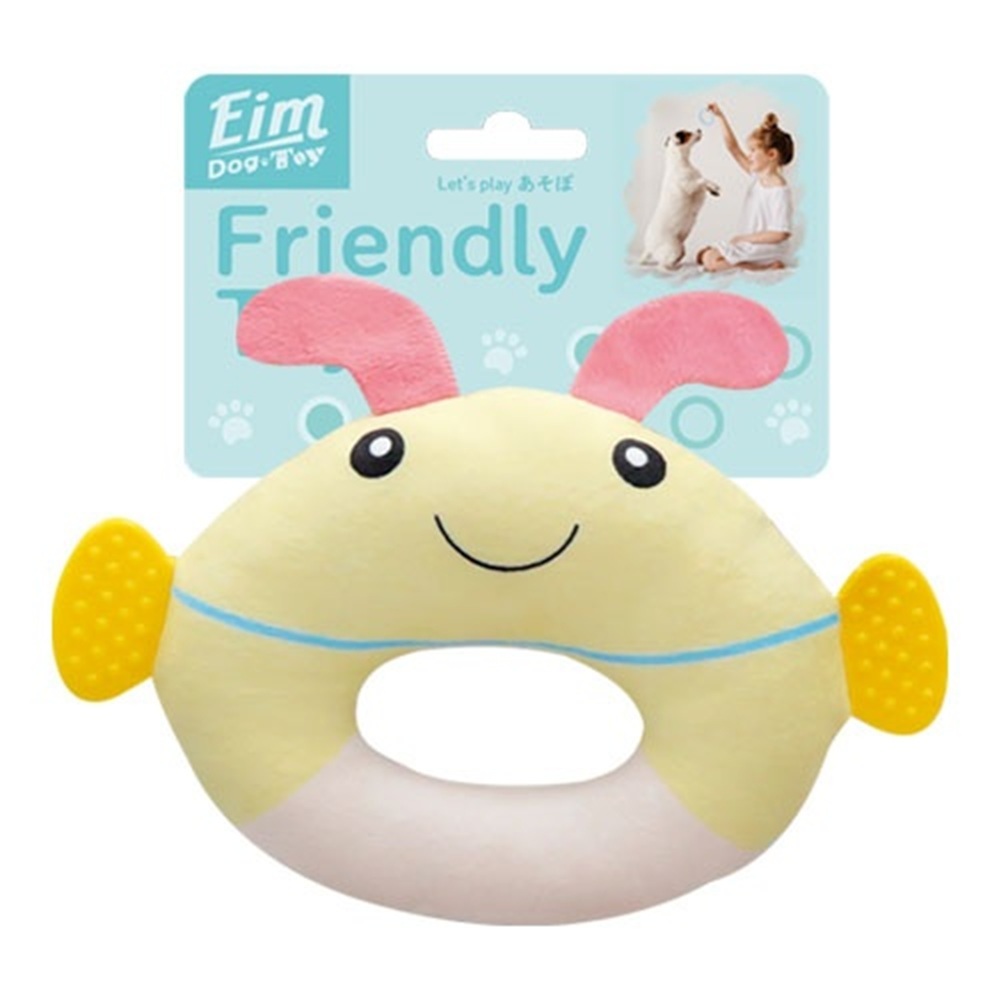 EIM PET エイムペット 犬用おもちゃ ドーナツ フィッシュ