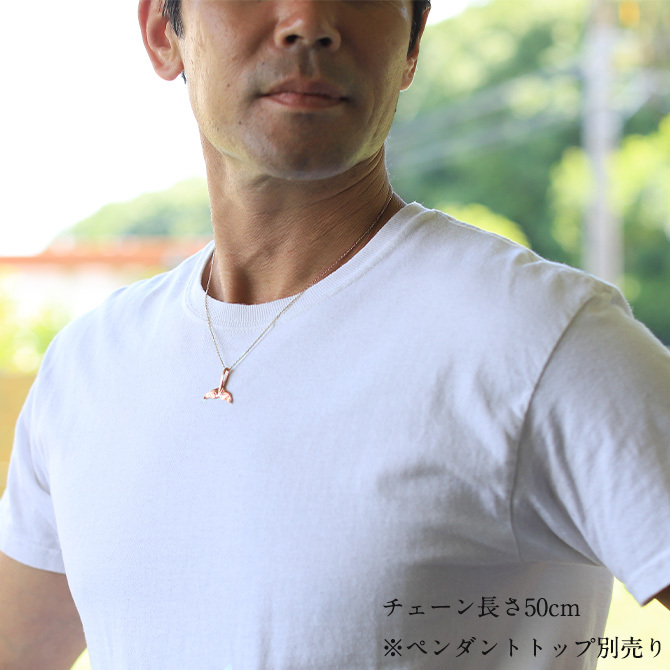 ハワイアンジュエリー ネックレス チェーンのみ ピンク ゴールド チェーン K14ゴールド 4面カットあずきチェーン 小豆チェーン 太さ1.4mm 長さ選べる メンズ レディース 誕生日 プレゼント ハロウィン 【品番：CH1020-R】