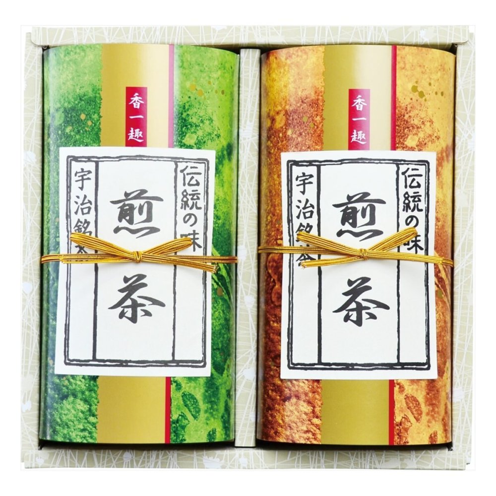 京都 仲井芳東園 宇治銘茶 詰め合わせ ギフトセット 計2個入 宇治茶 セット 日本茶 煎茶 京都産 茶葉【北海道・沖縄県・離島 配送不可】