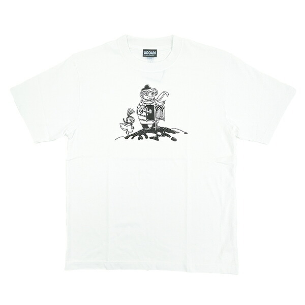 ムーミン トゥーティッキ ドライクールタッチTシャツ ホワイト アパレル MOOMIN 送料込み
