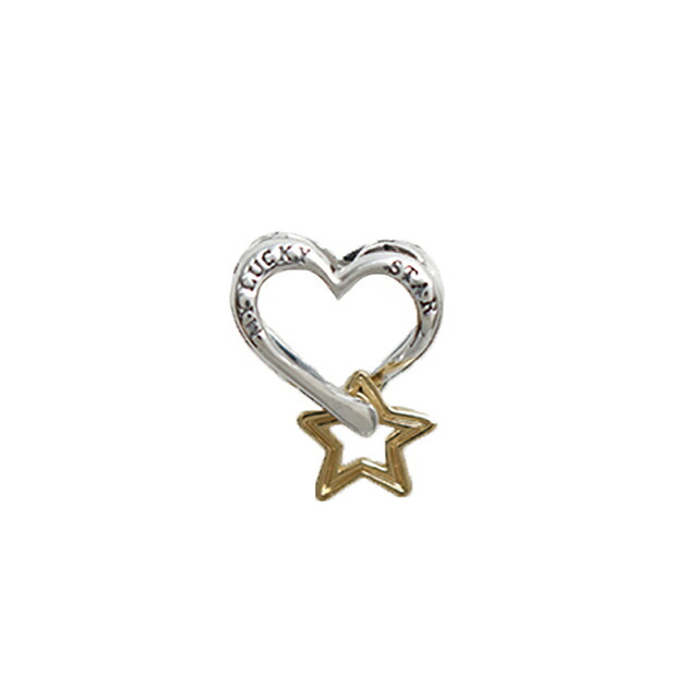 パンドラ PANDORA Lucky Star & Heart Charm ブレスレットチャーム レディース 763513c00 シルバー