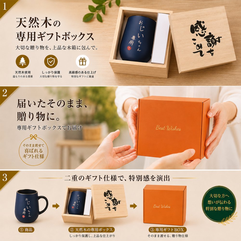 敬老の日 プレゼント ギフト メッセージカード ステンレス タンブラー 350ml(ダークグリーン) おじいちゃん 孫 から 米寿 お祝い 祖父 プレゼント ギフト ラッピング可 古希 お祝い 誕生日祖父 還暦 退職 古希 米寿 ギフト 取っ手付き 密閉ふた付き タンブラー