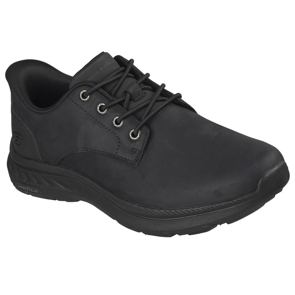 スケッチャーズ スリップインズ メンズ  カジュアルシューズ リラックスドフィット ポラード コルト SKECHERS Slip-ins 205895 ハンズフリー 手を使わずに履ける 靴 ノーマル幅 本革 ビジネスカジュアル