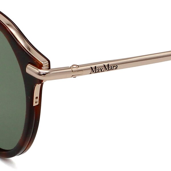 マックスマーラ サングラス MAX MARA MM0147-K/S 52A 54 サングラス ノーズパット MM0147K-52A-54 ハバナ グリーン ユニセックス