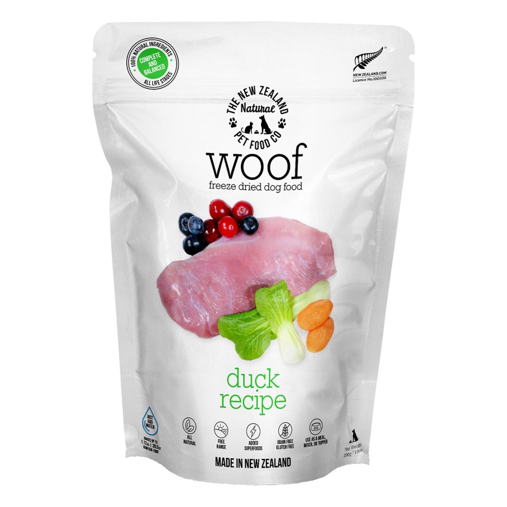 WOOF（ワフ） フリーズドライ ドッグフード ダック 1kg 犬 ごはん 無添加