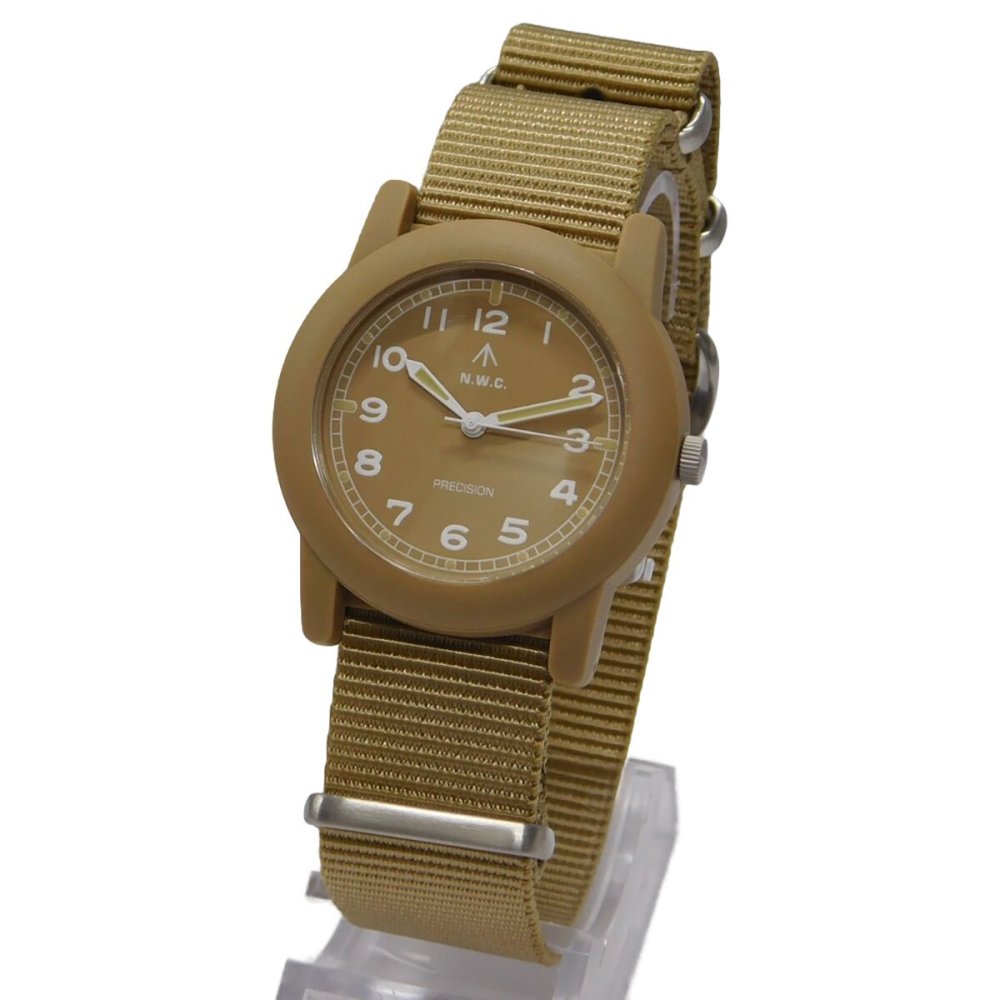 ナバルウォッチ NAVAL WATCH 腕時計 メンズ レディース ミリタリー Camper TYPE ベージュ Mil.-08ca-BG【2026 新作】