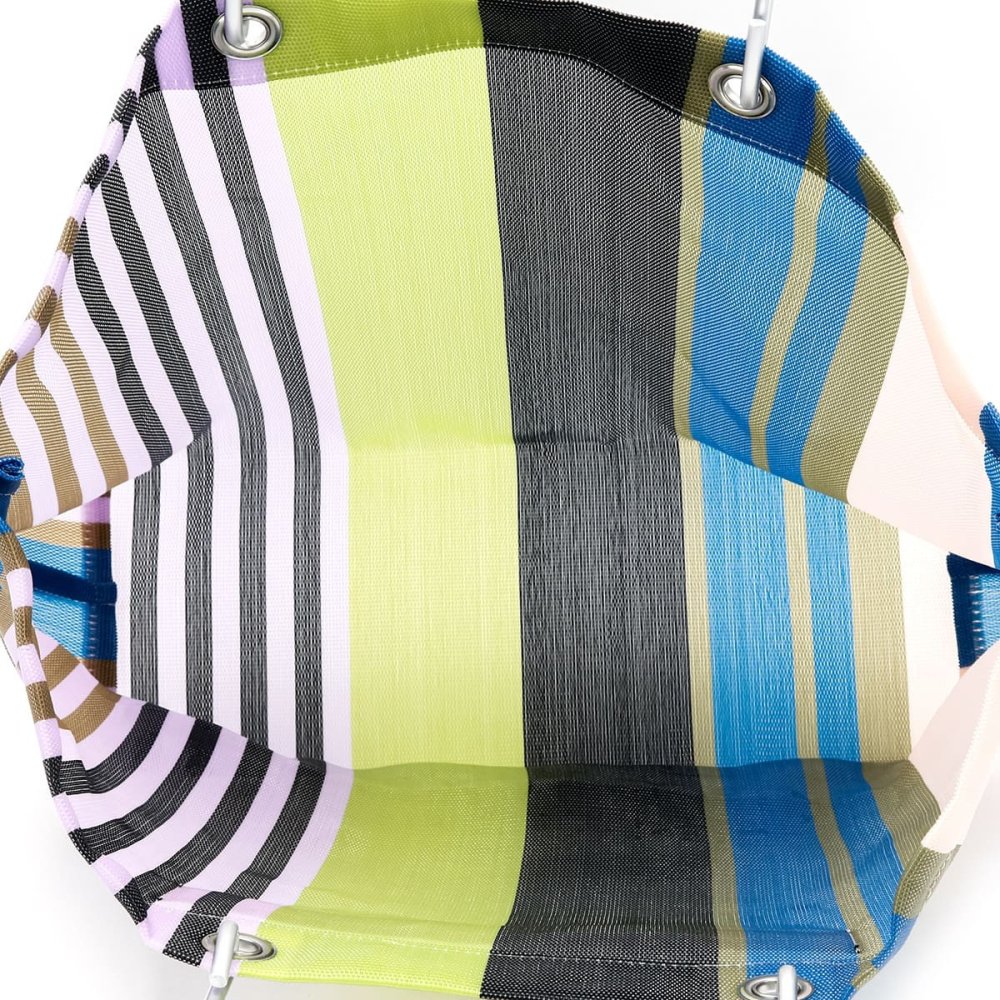 マルニ MARNI トートバッグ マルニマーケット フラワーカフェ ストライプバッグ ミレー SHMHR08A01 TN296 STV35 メッシュ レディース 大容量 軽量 ブランド 新品 ギフト プレゼント