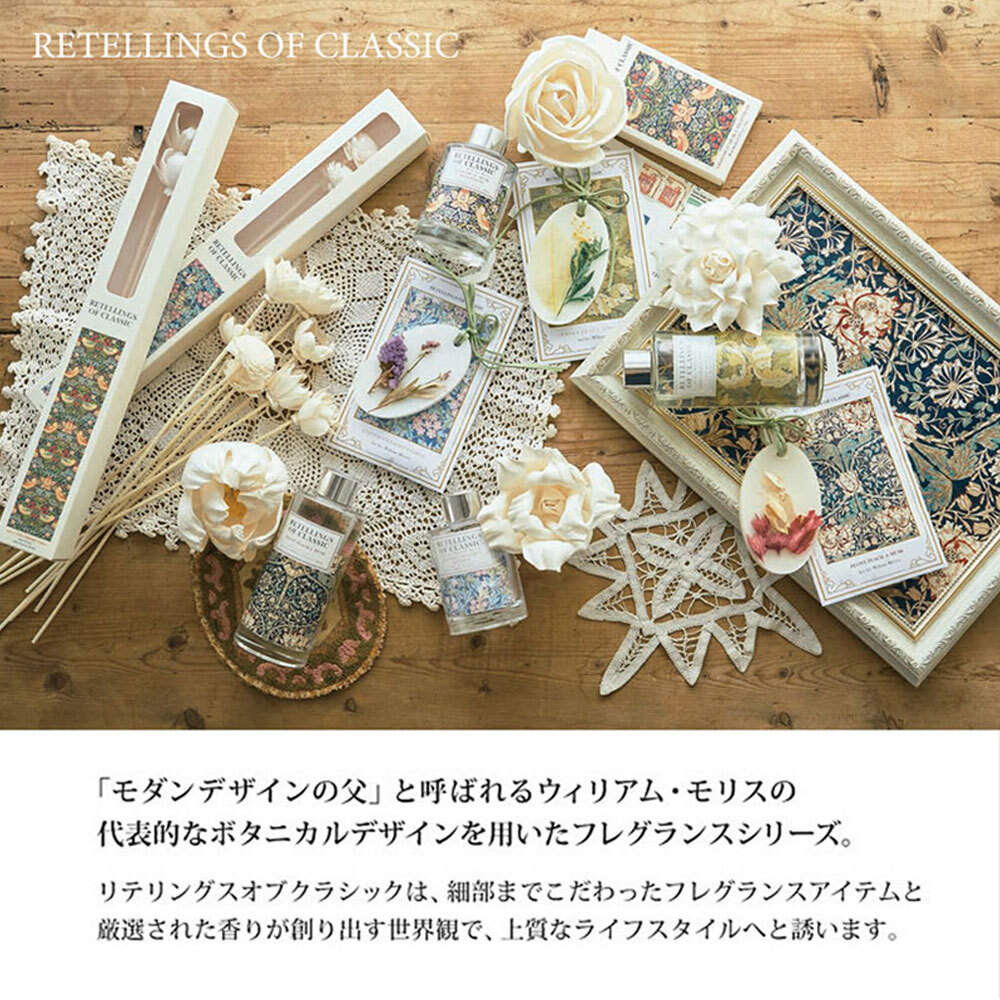 RETELLINGS OF CLASSIC リテリングスオブクラシック Solaflower Diffuser ソラフラワーディフューザー ACANTHUS（▶fragrance：Green Leaf & White Tea グリーンリーフ＆ホワイトティ）