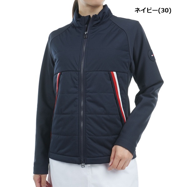 トミーヒルフィガー ゴルフ レディース  パテッド ハイブリッドジャケット TOMMY HILFIGER GOLF THLA477 秋冬モデル お誕生日祝い お祝い 記念品 30代 40代 50代 60代 母の日 お母さん 還暦祝い 敬老の日 彼女 人気プレゼント プレゼント