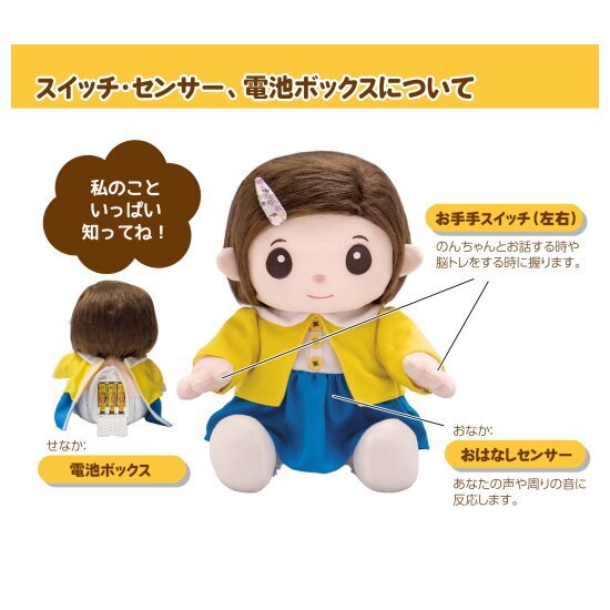 【送料無料・包装無料】ものしりパートナー いっしょに脳トレ おりこうのんちゃん おしゃべり人形で脳トレ / ギフト 敬老の日 クリスマス 誕生日 父の日 母の日 プレゼント長寿祝い 還暦 古希 喜寿 傘寿 米寿 卒寿 白寿