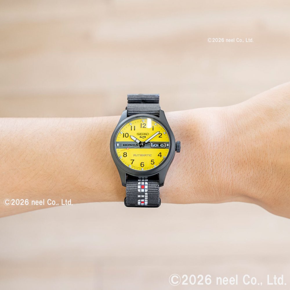 セイコー5 スポーツ SEIKO 5 SPORTS 自動巻き MOTOCOMPO コラボ限定 腕時計 メンズ セイコーファイブ フィールド Field Series HDB010J モトコンポ【2026 新作】