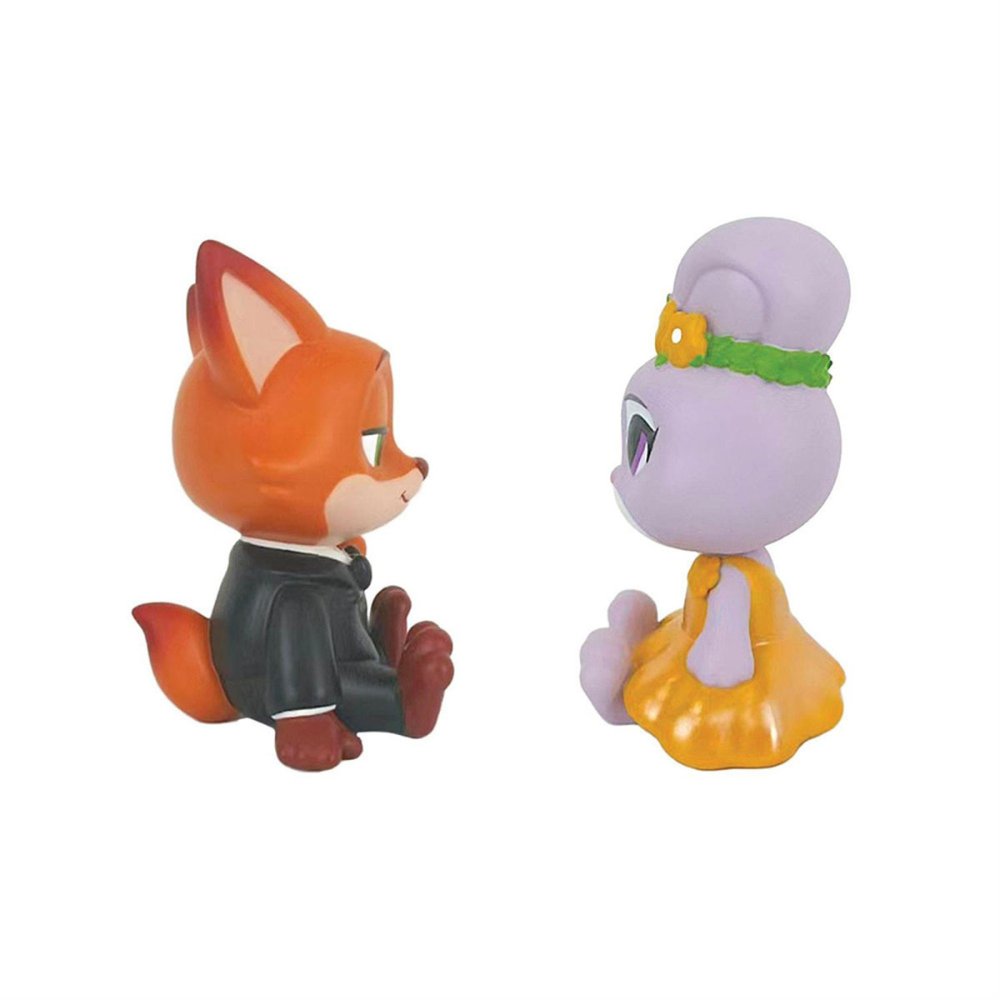 エネスコ enesco ディズニーショーケース Disney Showcase ジュディ＆ ニック パートナーズ セット フィギュア 置物 人形 6019419 ズートピア2 インテリア