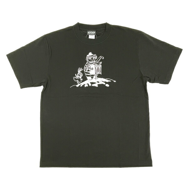 ムーミン トゥーティッキ ドライクールタッチTシャツ ブラック アパレル MOOMIN 送料込み
