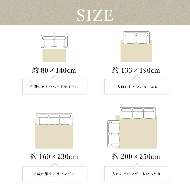 ラグ カーペット モルドバ製 ウィルトン織り 柔らかタッチ 約80×140cm 新生活