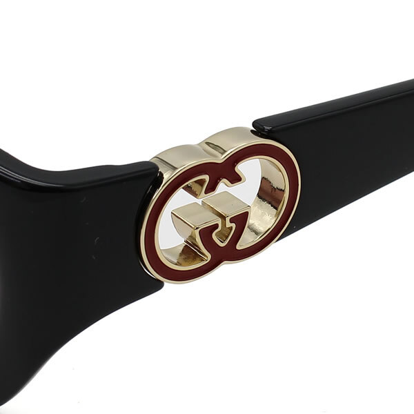 GUCCI サングラス グッチ GG1826SK-007 サングラス EYEWEAR アジアンフィット ブラック レッド メンズ レディース ユニセックス