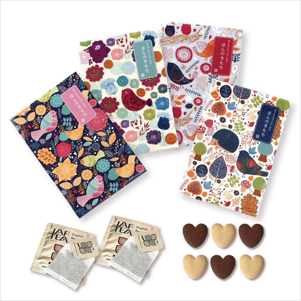 KOTORI クッキー 紅茶 詰め合わせ ギフト 計12セット入 スイーツ 個包装 かわいい 焼き菓子 紅茶ティーバッグ【北海道・沖縄県・離島 配送不可】