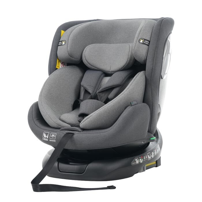 チャイルドシート 新生児 360度回転 ISOFIX R129適合 0歳～12歳頃 40～150cm 回転式 ジュニアシート ベビーシート ロングユース 長く使える トップテザー リクライニング 洗える インナークッション付 取付簡単 出産祝い 赤ちゃん 男の子 女の子 プレゼント ギフト