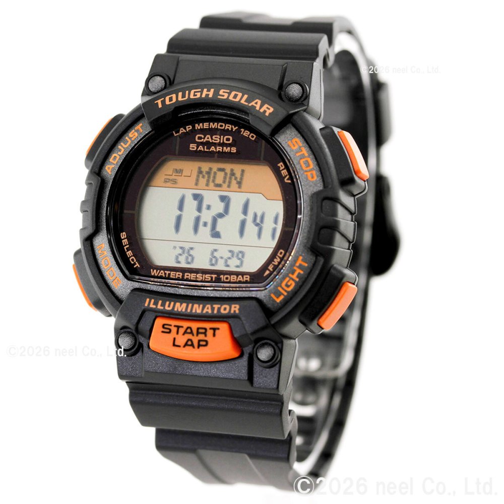 カシオ コレクション CASIO Collection SPORTS デジタル ソーラー 腕時計 レディース STL-S300H-1BJH スポーツ