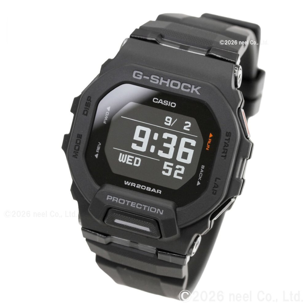 G-SHOCK Gショック G-SQUAD ジースクワッド GBD-200シリーズ GBD-200-1JF メンズ 腕時計 Bluetooth デジタル ブラック CASIO カシオ
